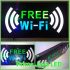 Free Wifi Sign LED Keren