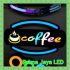 Lampu LED Model Sign Coffe Terbaru