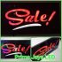 Lampu LED Sign SALE