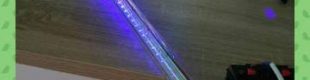 Lampu LED Meteor 80cm Biru