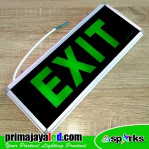 Sign Kaca Exit Murah