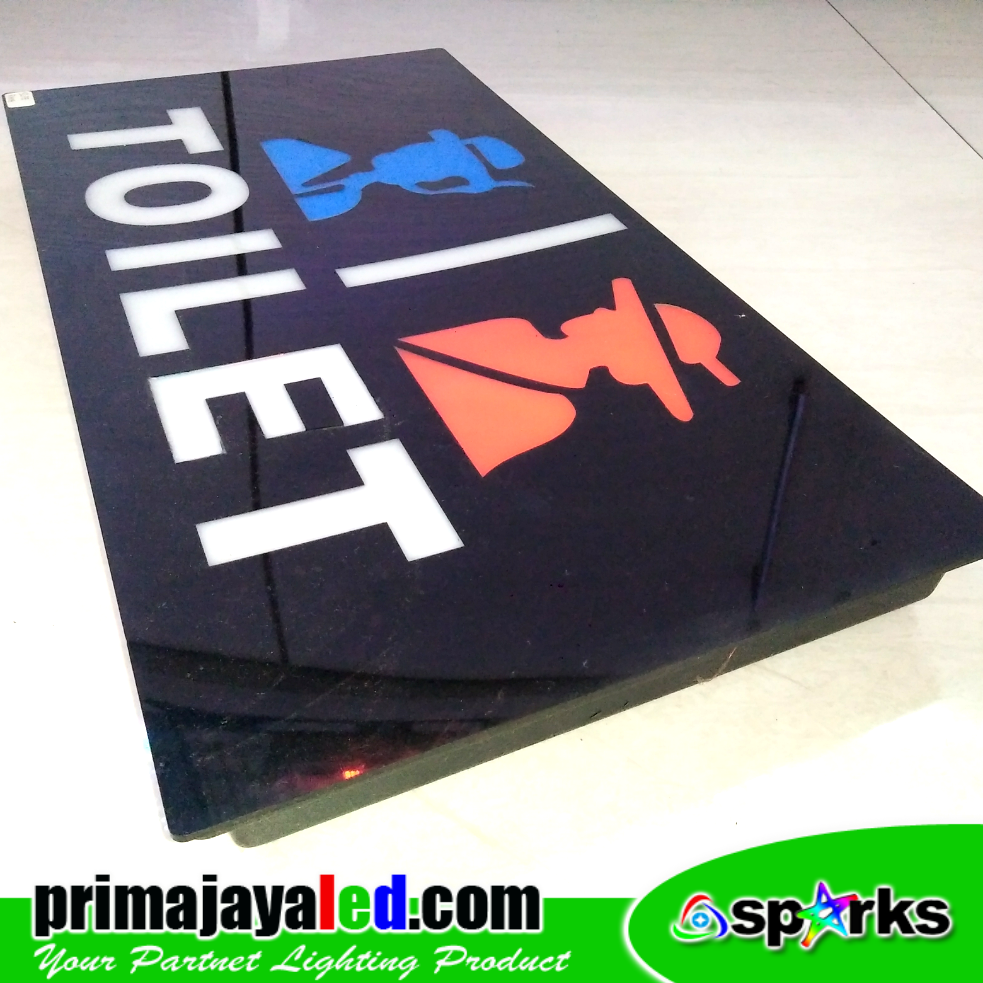 Sign LED Toilet Male Female