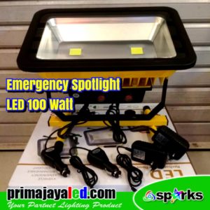 Emergency Spotlight LED 100 Watt