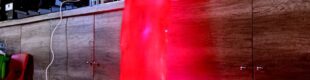 LED Flame Obor Merah