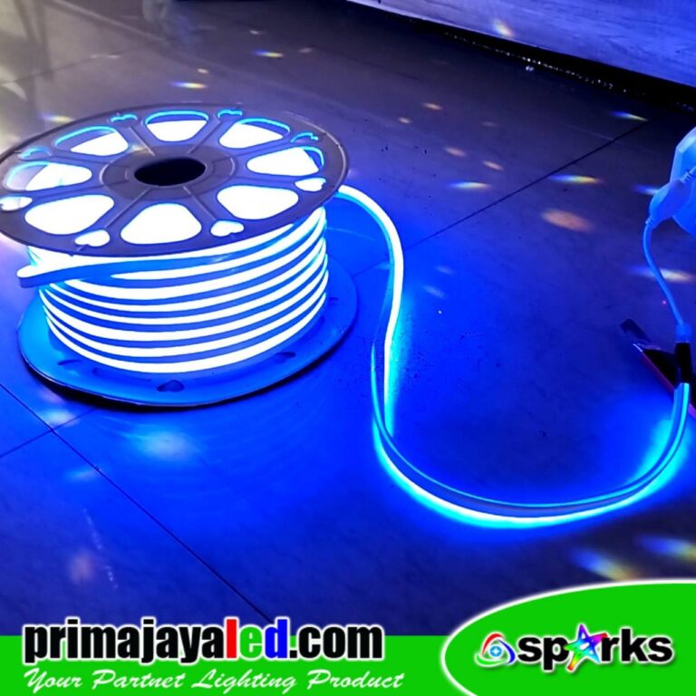 Lampu Neon Flexible Led Biru Meter Prima Jaya Led