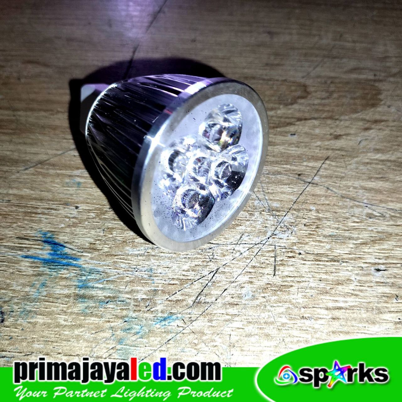 Led Spotlight Mr Dc V W Merah Prima Jaya Led