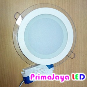 Downlight LED Bulat Kaca 12 Watt