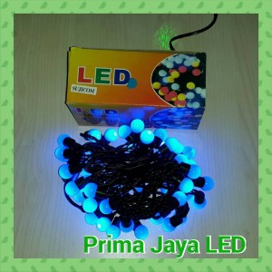 Lampu Variasi Natal Anggur Biru