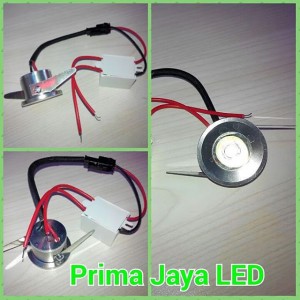 LED Ceiling 1 Watt Body Silver