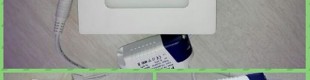 Ceiling LED Kotak tipis 6 Watt