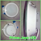 LED Downlight Bulat Kaca 18 Watt