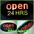 Lampu LED Sign Open 24 hour