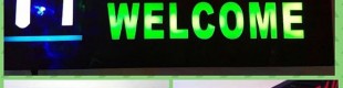 Lampu Petunjuk Restorant Welcome