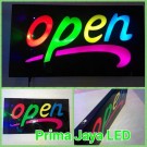 Lampu LED Open Nike Warna Warni