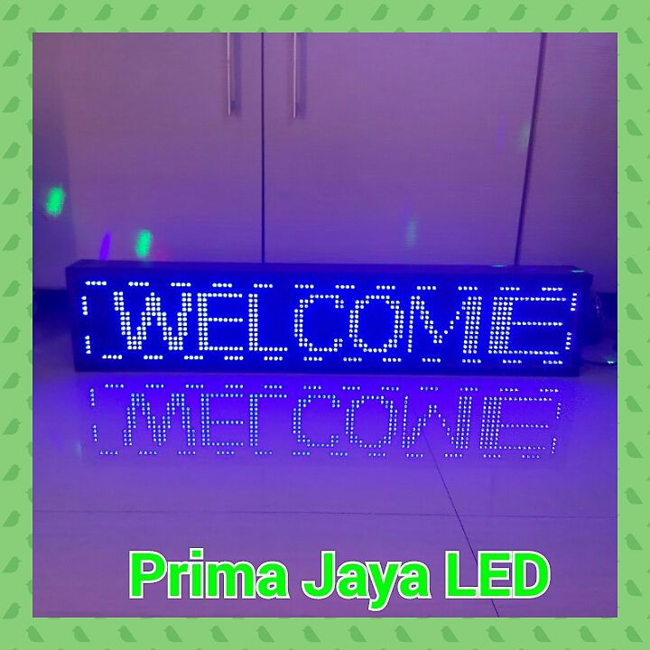 LED Running Teks