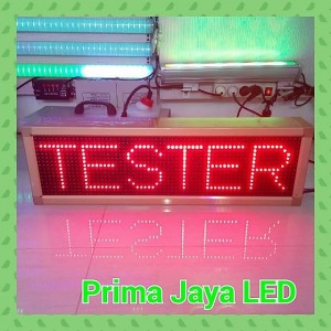 Running Teks LED 70 x 21 cm