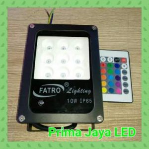 Lampu Tembak RGB Fatro SMD 5050 10 Watt