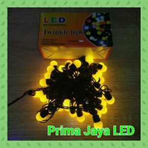 Twingkle LED Lampu Anggur Kuning