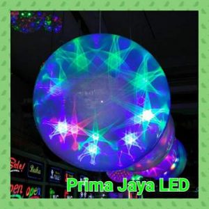 Magic Ball LED Star Gantung 30 cm