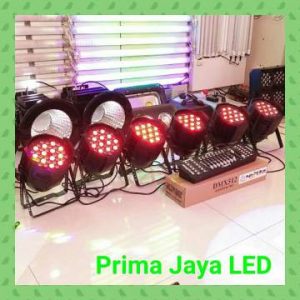 Paket Par led 36 x 3watt RGB DMX 192