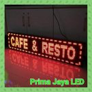 LED Display Outdoor 165 x 37cm Merah