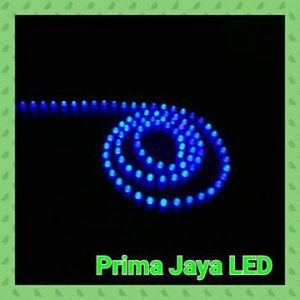 LED Peluru 12 V Biru