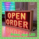 Running Teks 69 x 37 cm Merah