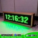 Running Teks LED 69cm Hijau