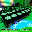 Paket 12 Par LED 54 3in1 RGB