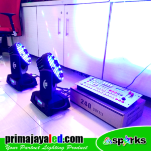 Paket Moving Head 108 Zoom DMX
