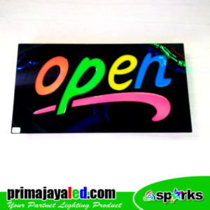 Sign LED Open Color