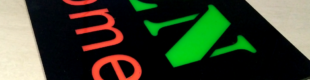Sign LED Open Welcome