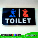 Sign LED Toilet Male Female