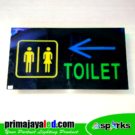 Sign LED Toilet Panah