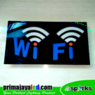 Sign LED Wifi Dua Sinyal