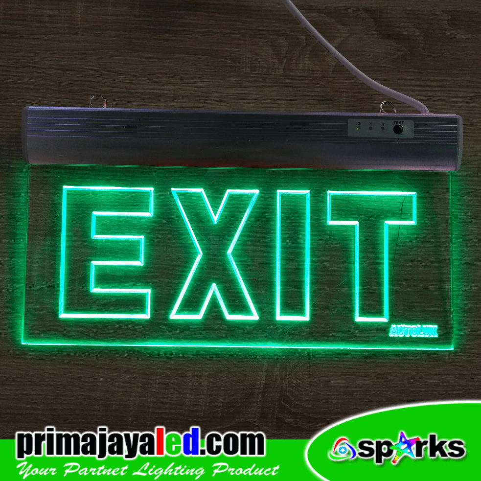 LAMPU EXIT Emergency - Prima Jaya LED