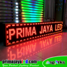 Running Teks LED 201 x 37 Merah