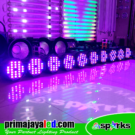 Paket 10 LED Par 54 x 3w RGBW