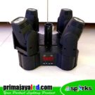 Moving LED 4 Head Square