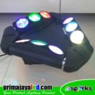 Moving Spider LED 9 Mata