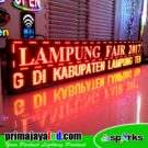 Running LED 297 x 57 cm RED