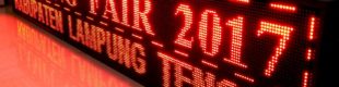 Running LED 297 x 57 cm RED