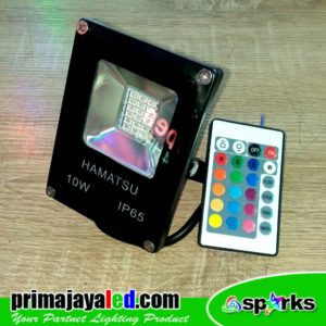 LED Spotlight 10W RGB Remote