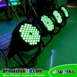 Paket Par LED 54 Set 4 3in1 RGB