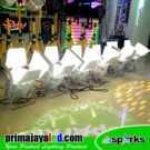 Set 6 Fresnel 200 Watt LED