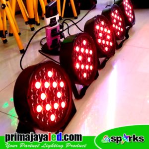 Paket Set 5 Par 54 Slim RGBW 1 Watt