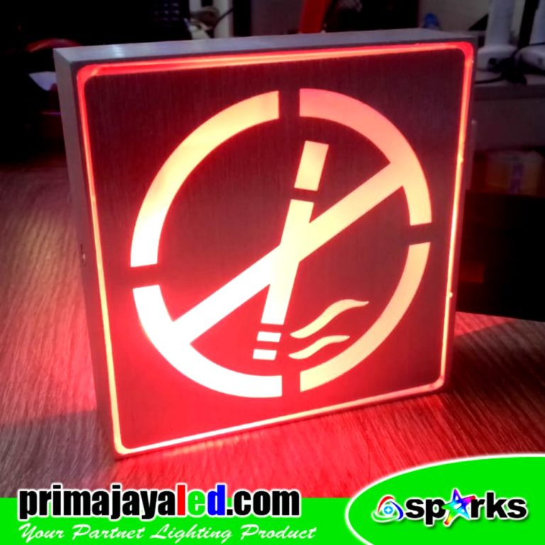 Sign Aluminium 10 cm No Smoking
