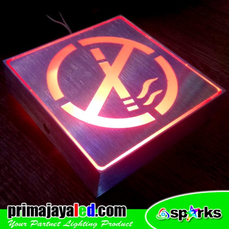 Sign Aluminium 10 cm No Smoking