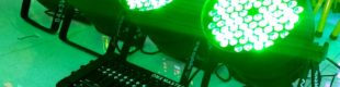 Paket Set 4 LED Par 84 DMX 384