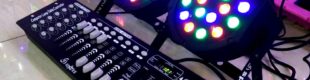 Paket Set 4 Par LED 18 DMX 512